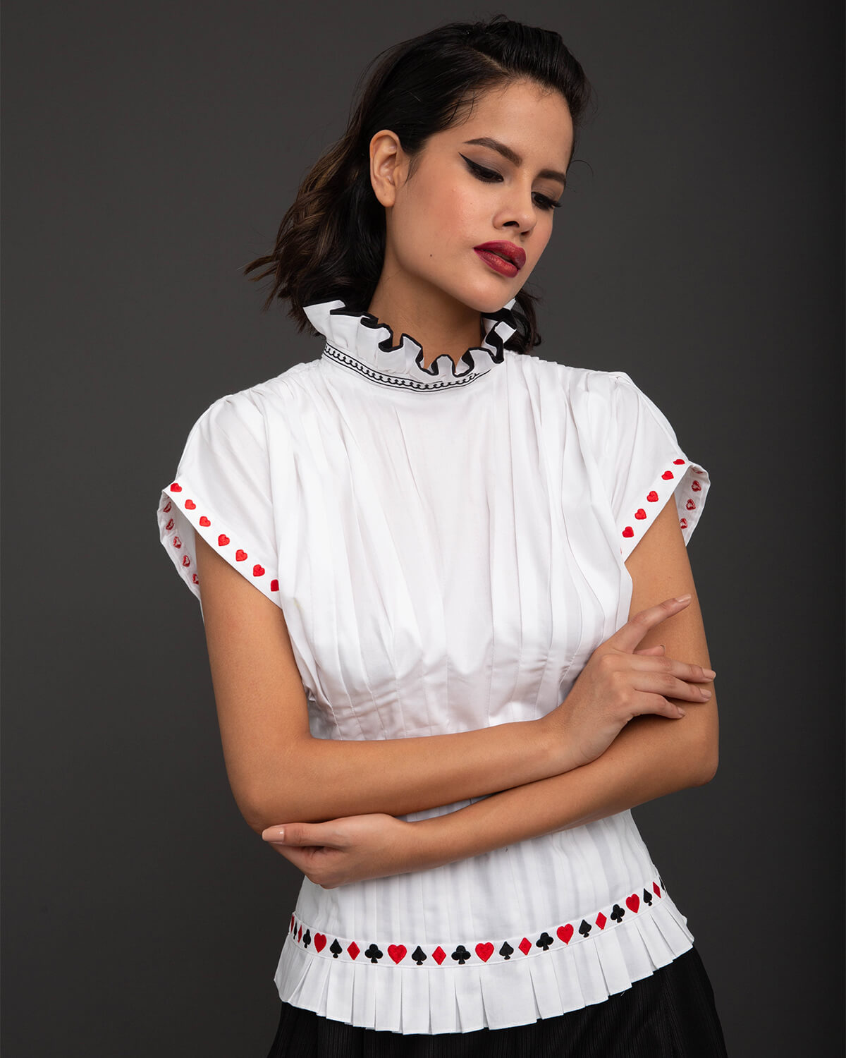 Blusa Queen of hearts ISABEL FLORES